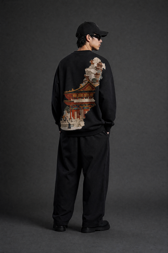 JAPANESE TEMPLE SWEATSHIRT